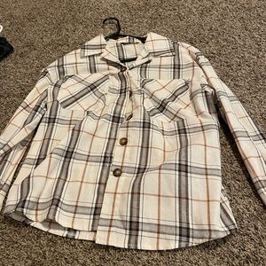 Shein button up shirt